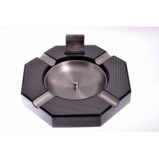 Пепельница сигарная Tom River с гильотиной, карбон (шт.)